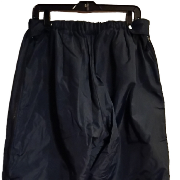 L.L. Bean Vintage Navy Blue Snowpants. Size Large. Nice Long Zippers. - Picture 5 of 11